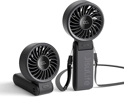 Ventilateur portatif Jisulife Life7 Noir