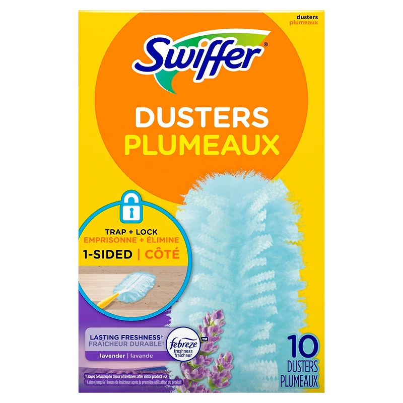 Swiffer Dusters Multi-Surface Duster Refills for Cleaning, Lavender Scent, 10CT