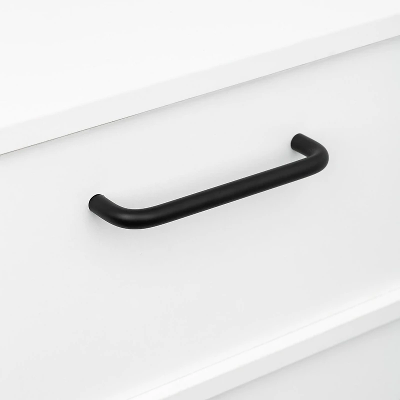 Era U Paquet de 2 Poignée Noir 5.31 x 1.18 x 0.35 po.