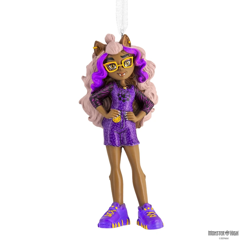 Hallmark Christmas Ornament (Mattel Monster High Clawdeen Wolf)