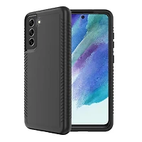 onn. Protective Gel Phone Case for Samsung Galaxy S21 FE 5G - Black