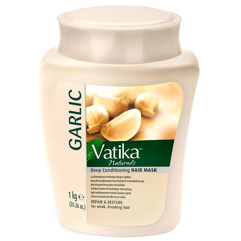 Masque capillaire-ail de conditionnement Vatika Naturals de Dabur