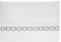 Parure de draps en coton égyptien 300 fils Johnson Home avec détails brodés