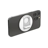 Support caméra MagSafe Belkin pour iPhone et MacBook – Transforme l’iPhone en webcam – Compatible MacBook Pro, Air, iPhone 12 à 16 – Blanc