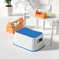 Tabouret MS KIDS Bleu/Blanc Tabouret Enfant