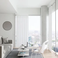 Anywhere Rod 36-66 Blanc