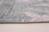 ECARPETGALLERY 4'11" x 7'10" Transitional Galleria Hand-knotted Area Rug for Living Room, Dining Room and Bedroom in Grey