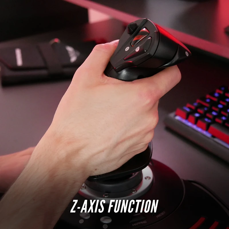 Thrustmaster T-Flight Stick X Contrôleur pour les Jeux de Vol sur Windows PC