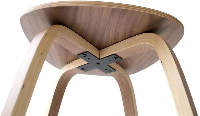 Nicer Furniture Cherner Walnut Counter Stool