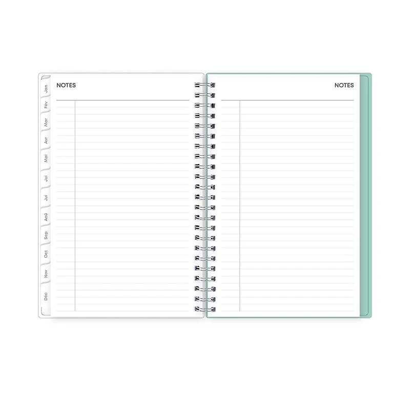 2024 Weekly Monthly Planner, 5x8, Blue Sky, Wellesley