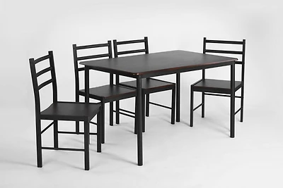 5 piece Metal Dining Set