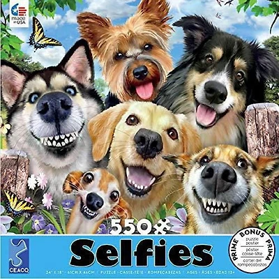 Ceaco: Selfies - Dog Delight casse tête (550 pc)