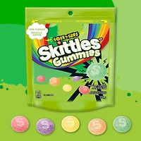 SKITTLES Gummies Surs, bonbons à mâcher, 235g SKITTLES Gummies Surs, bonbons à mâcher, 235g
