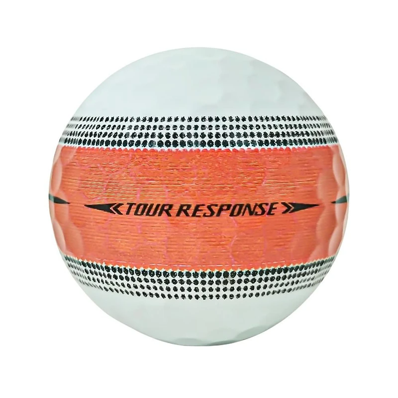Mulligan - 60 Taylormade Tour Response Stripe 5A Mint Recycled Used Golf Balls, Orange
