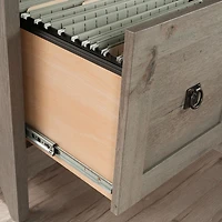 Sauder August Hill L-Desk in Mystic Oak Finish