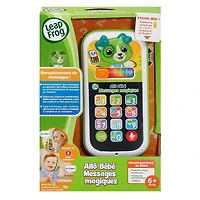 LeapFrog Téléphone Allô Bébé Messages magiques avec le français et le mandarin - Version française 6+ Mois