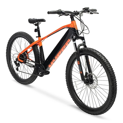Hyper Bicycles 27.5" 36V Hero Lectro Electric Mountain Bike, Orange Black, Hyper 27.5" Hero E bike Mtn Org Blck