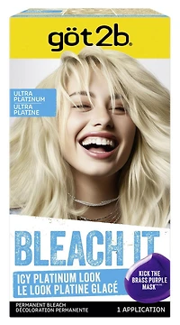 Got2b Bleach It Coloration Permanente, 00A Ultra Platine