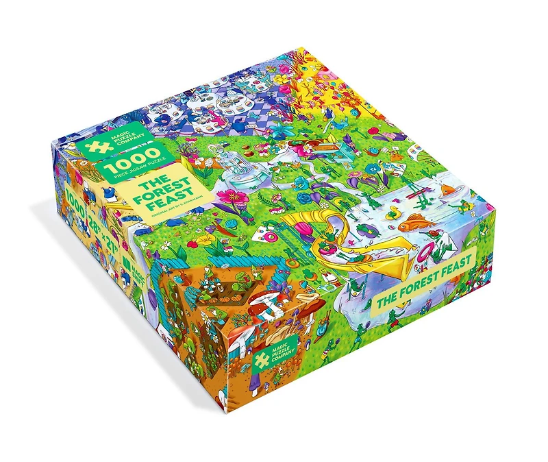 The Forest Feast • Puzzle de 1 000 pièces de The Magic Puzzle Company • Série 2