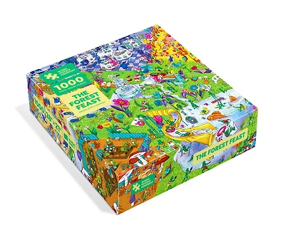 The Forest Feast • Puzzle de 1 000 pièces de The Magic Puzzle Company • Série 2