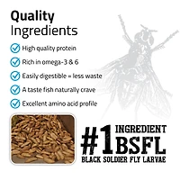 Fluval Bug Bites Goldfish Granules, 45 G