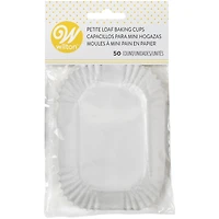 Wilton caissettes en forme de petit pain blanc