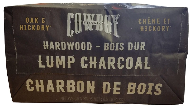 Cowboy Oak and Hickory Lump Charcoal 8.8 lbs