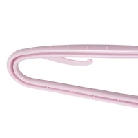 Neatfreak Plastic Clothes Hanger, pack of 10, Mauve Splash