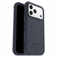 OtterBox Étui Defender Pro MagSafe avec Contrôle de la Caméra Riverside (Bleu) pour iPhone 17