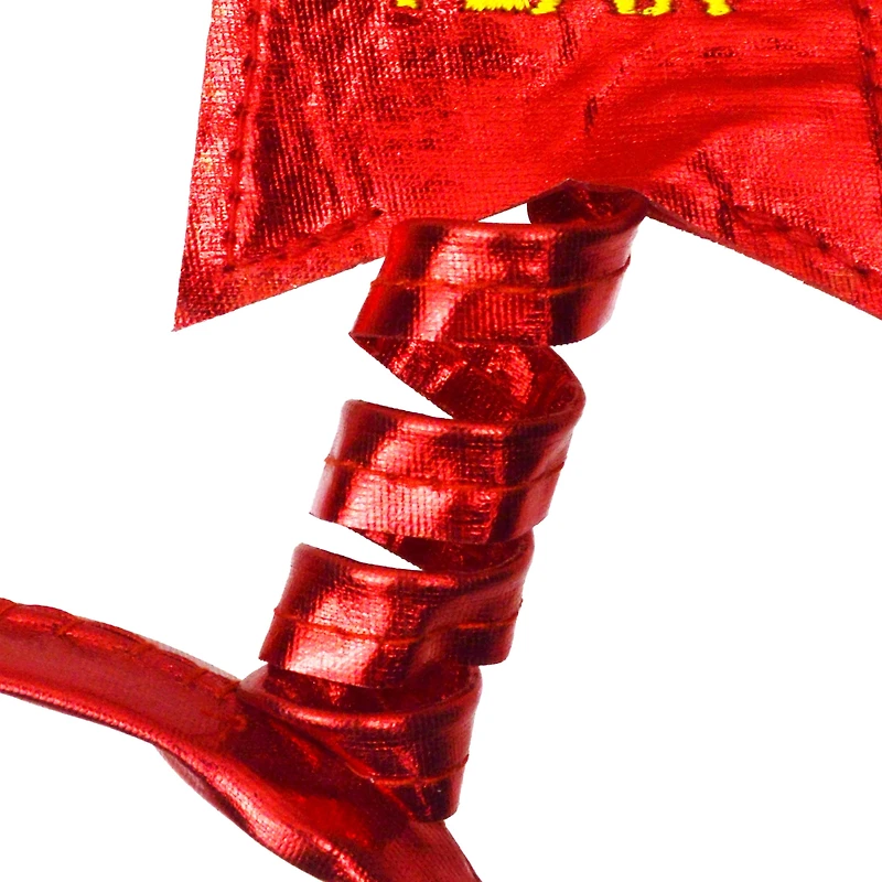 Bandeau rouge du Nouvel An avec étoile, 1 Pièce, décorations festives, une façon de célébrer avec style, adulte
