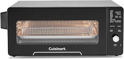 Cuisinart Four grille-pain 14 en 1 peu encombrant avec 9 fonctions de cuisson et 5 préréglages de friture à air