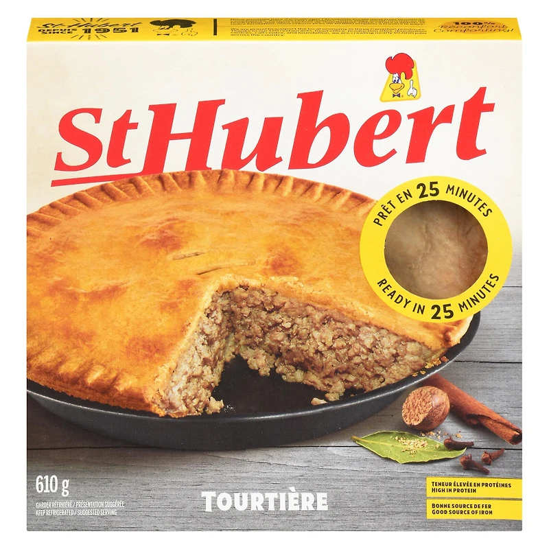 ST-HUBERT Tourtiere, St-Hubert tourtiere fresh