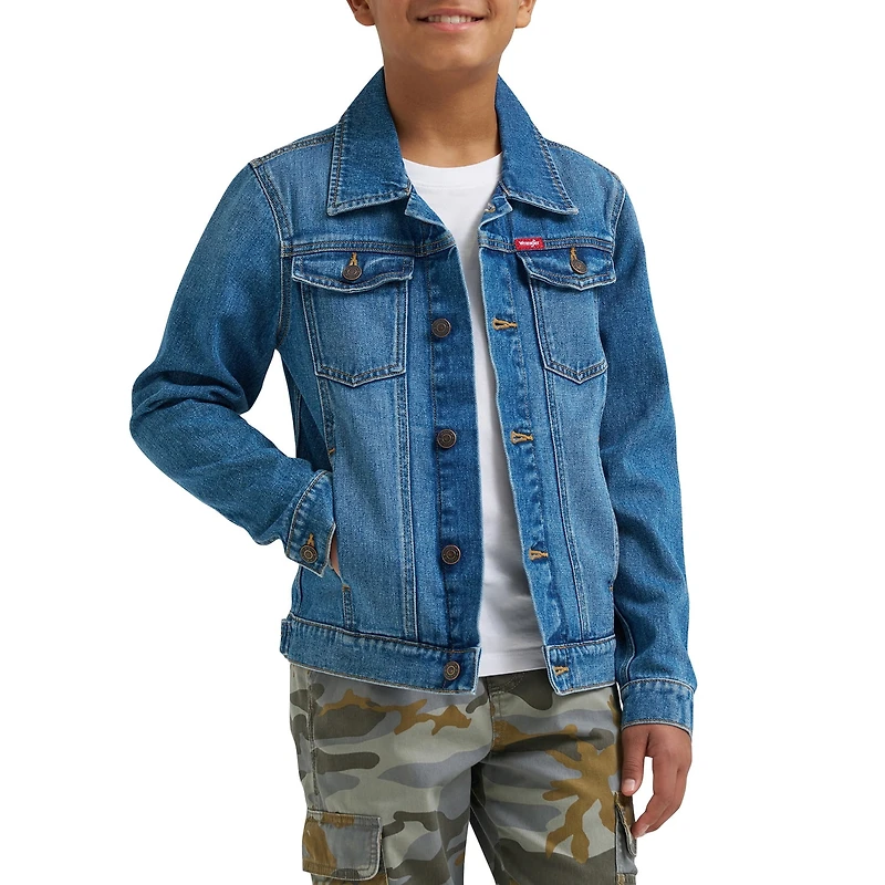 Veste en denim classique de camionneur