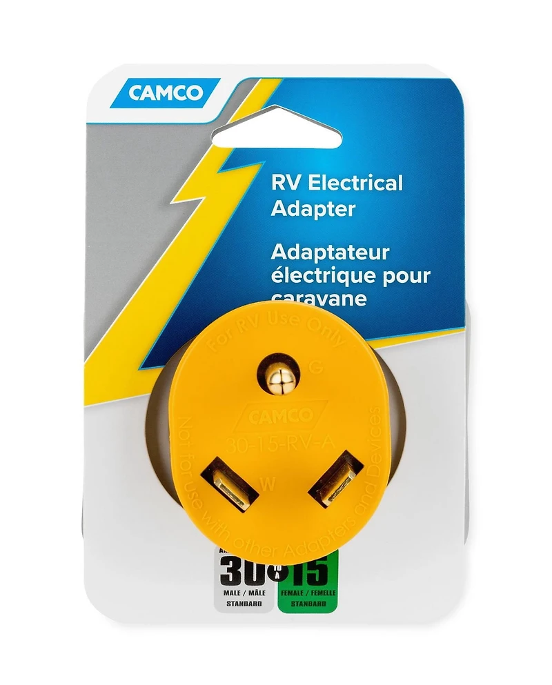 Adaptateur electrique pour caravane
