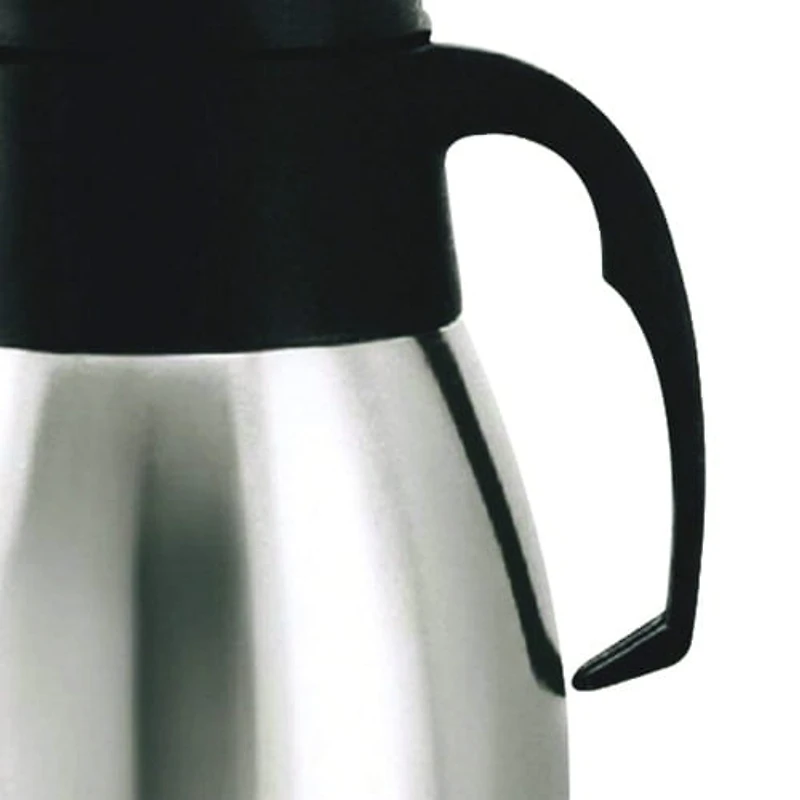 Carafe à café Brentwood 1.2L isolée sous vide en acier inoxydable