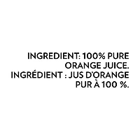 Jus D’ OrangeTropicana Pur A 100 % Un Peu De Pulpe, 2.63L 2.63L