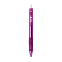 BIC Gel-ocity Original Retractable Gel Pen, Medium Point (0.7mm), Assorted, Comfortable, Contoured Grip, 8-Count. Smooth-writing, refillable retractable gel pen perfect for any occasion, Pack of 8