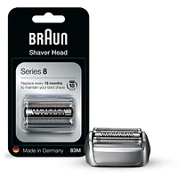 Braun Series 8 Electric Shaver Head Replacement Cassette – Silver