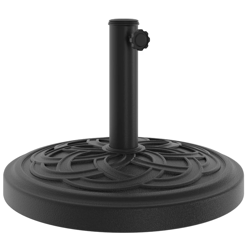 Socle de parasol en résine hometrends Résine anti-intempéries