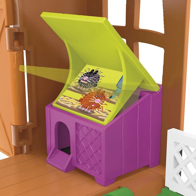 Peppa Pig Peppa’s Adventures Peppa’s Petting Farm Fun Playset Preschool Toy, Includes 1 Figure and 4 Accessories, Ages 3 and Up