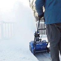 Snow Joe 18-inch 48-Volt iON+ Cordless Snow Blower Kit, W/ 2 x 4.0-Ah Batteries and Charger