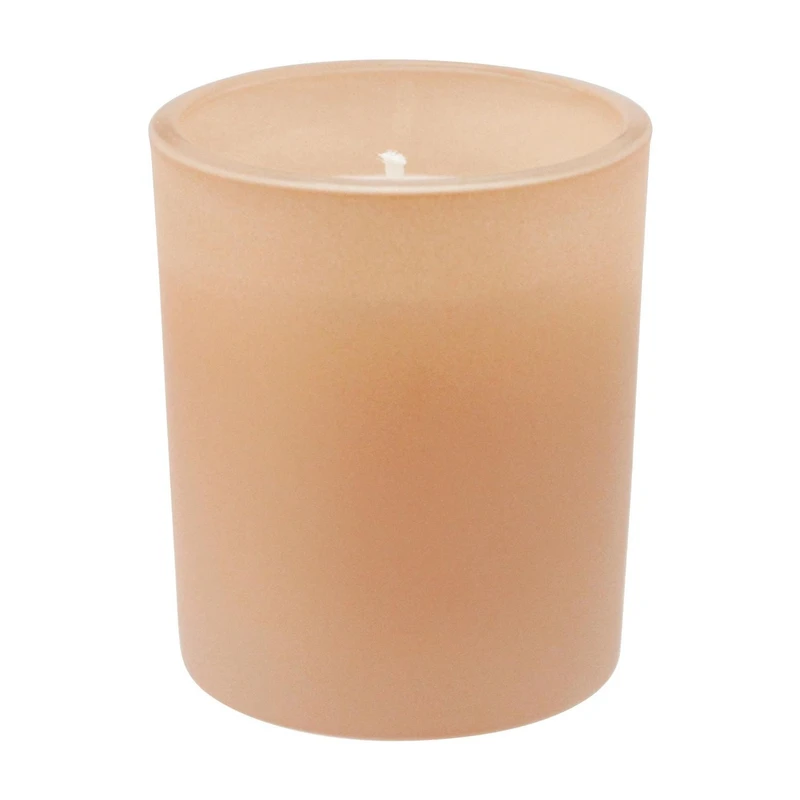 Hometrends Paquet de 3 bougies votives parfumée - Mûre et magnolia - coulées dans un verre givré