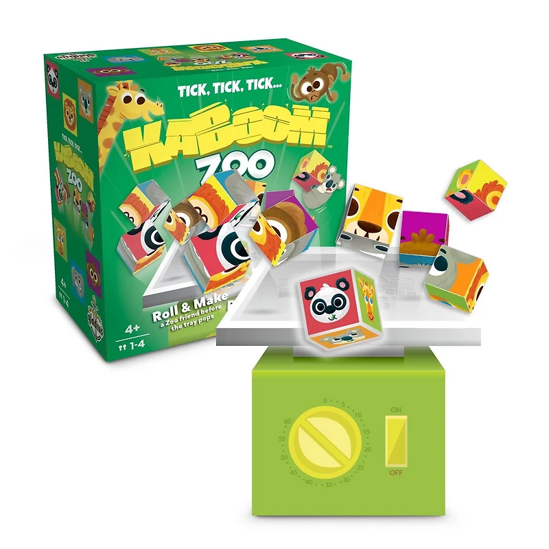 Éditions Gladius Kaboom Zoo Jeu familial