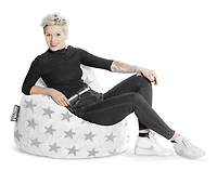 Gouchee Fluffy Stars XL Bean Bag Chair