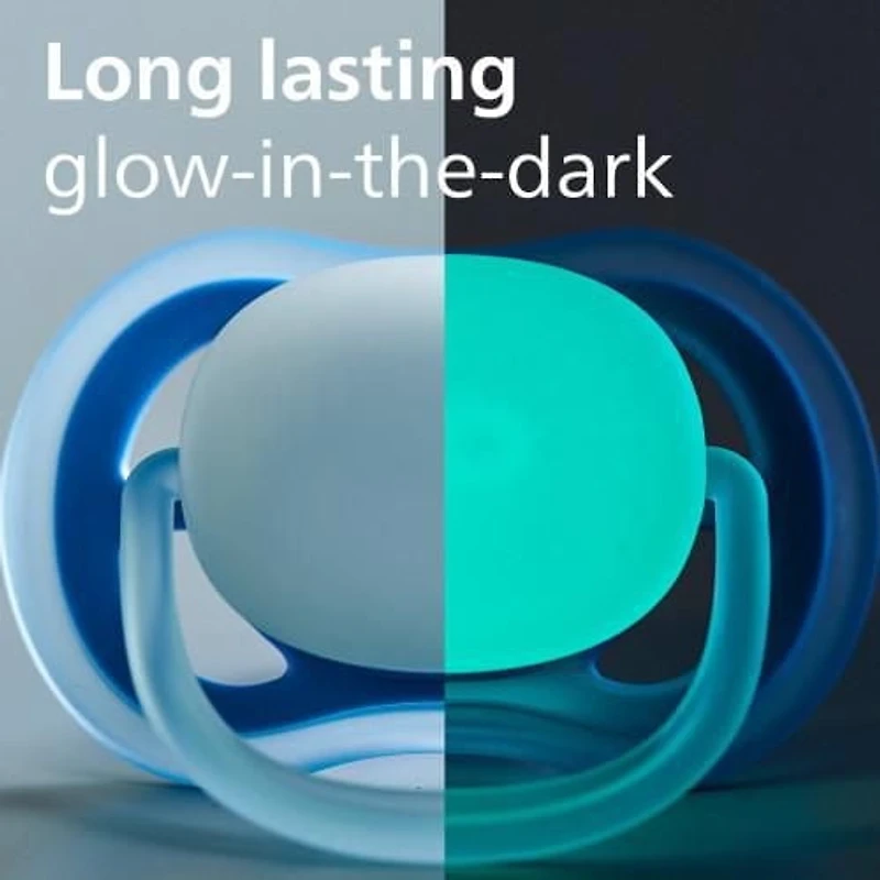 Philips Avent Ultra Air Pacifier 6-18m, falling star / dreams, nighttime, 2 pack SCF376/14