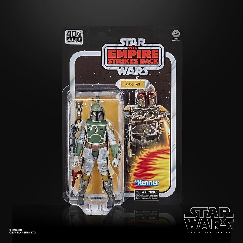 Star Wars The Black Series Boba Fett 6-Inch Scale Star Wars: The Empire Strikes Back 40th Anniversary Collectible Figure, Kids Ages 4 and Up