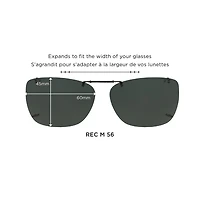 Foster Grant Polar Optics Clipons Sunglasses