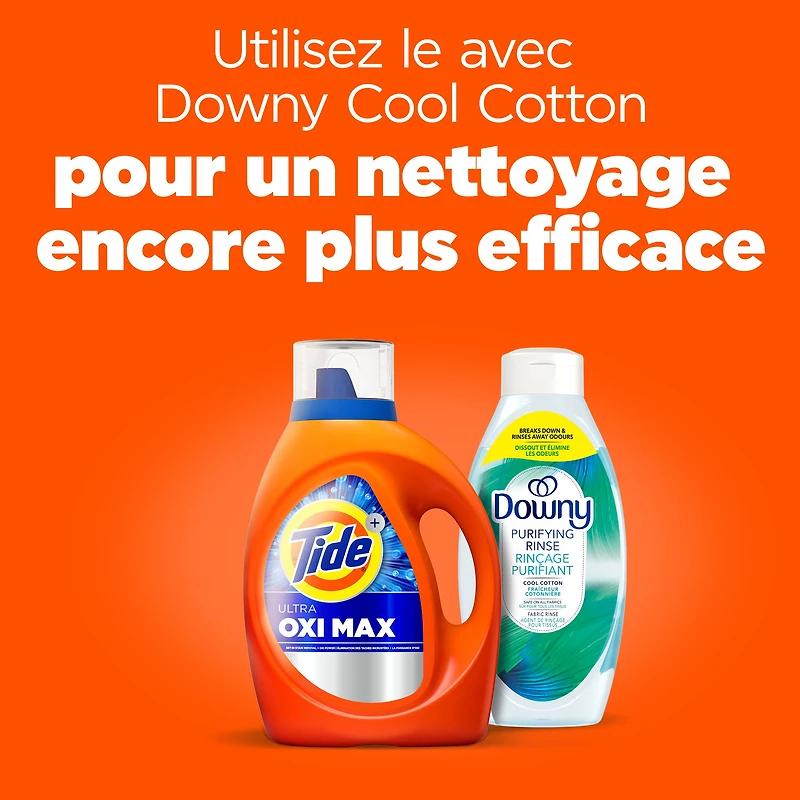 Détergent à lessive liquide Tide Ultra Oxi Max, 65 brassées