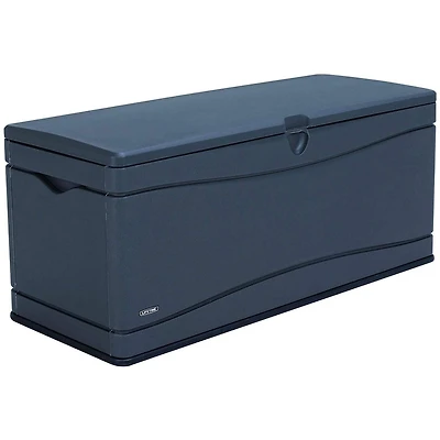 LIFETIME - Boîte de rangement de 130 gallons, gris carbonisé