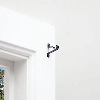 Mainstays Café Rod Brackets - Black